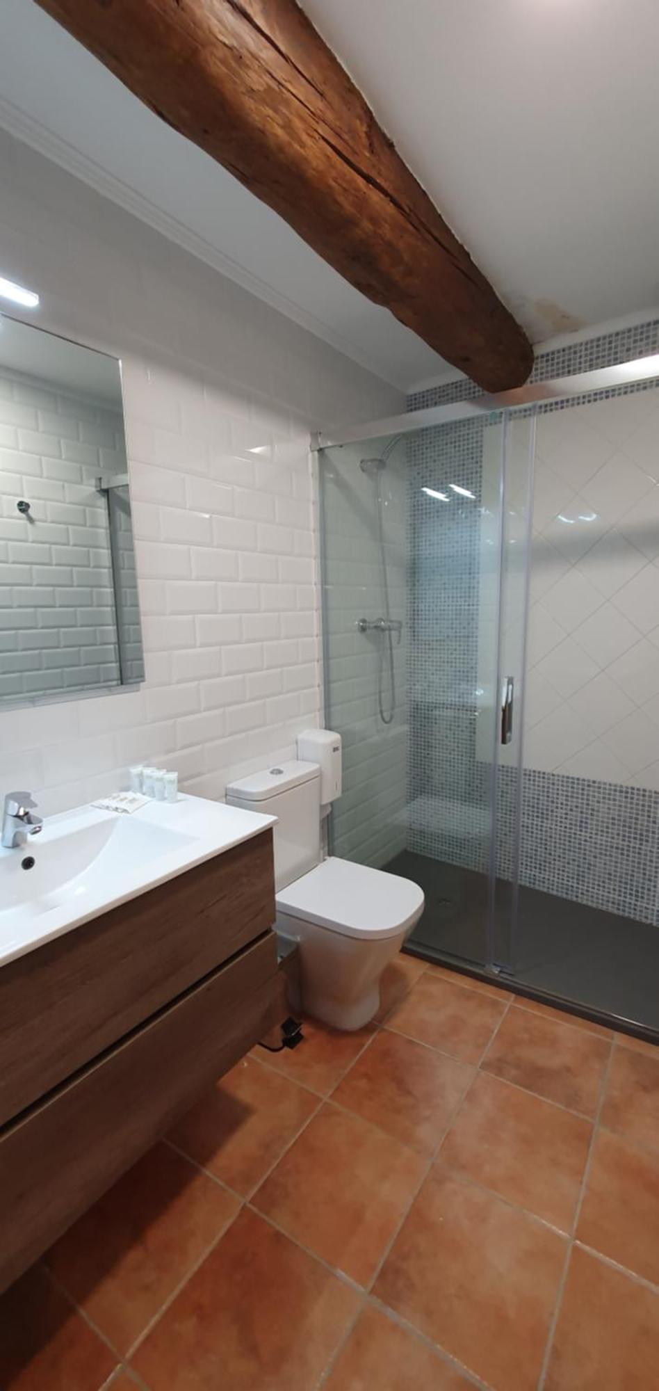 Apartamentos La Venta Del Rome Horta de Sant Joan Oda fotoğraf