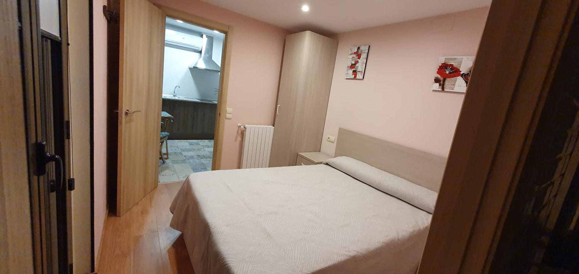 Apartamentos La Venta Del Rome Horta de Sant Joan Oda fotoğraf
