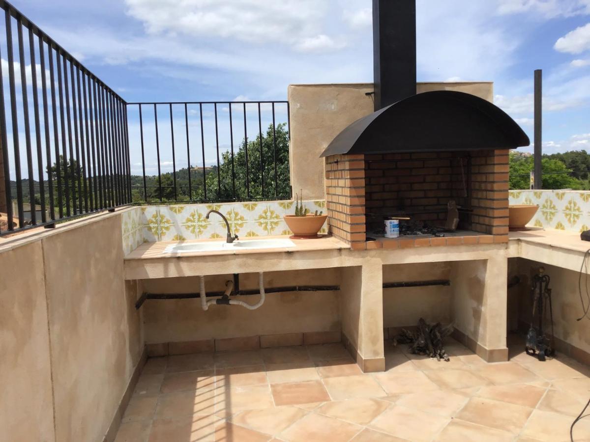 Apartamentos La Venta Del Rome Horta de Sant Joan Dış mekan fotoğraf